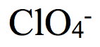 ClO4-