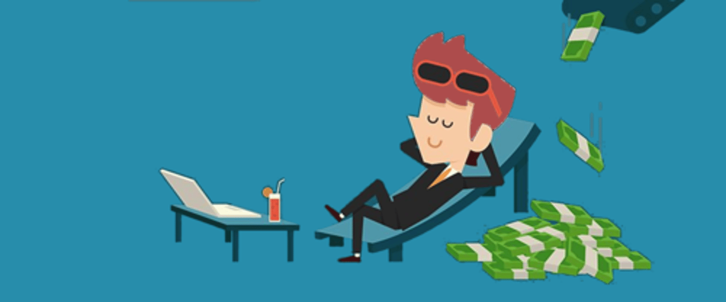 <p>income received from sources other than employment(receiving dividends from stocks you own)</p>