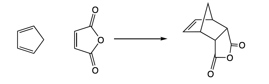 <p>describe.a diels alder reaction in terms of entropy</p>