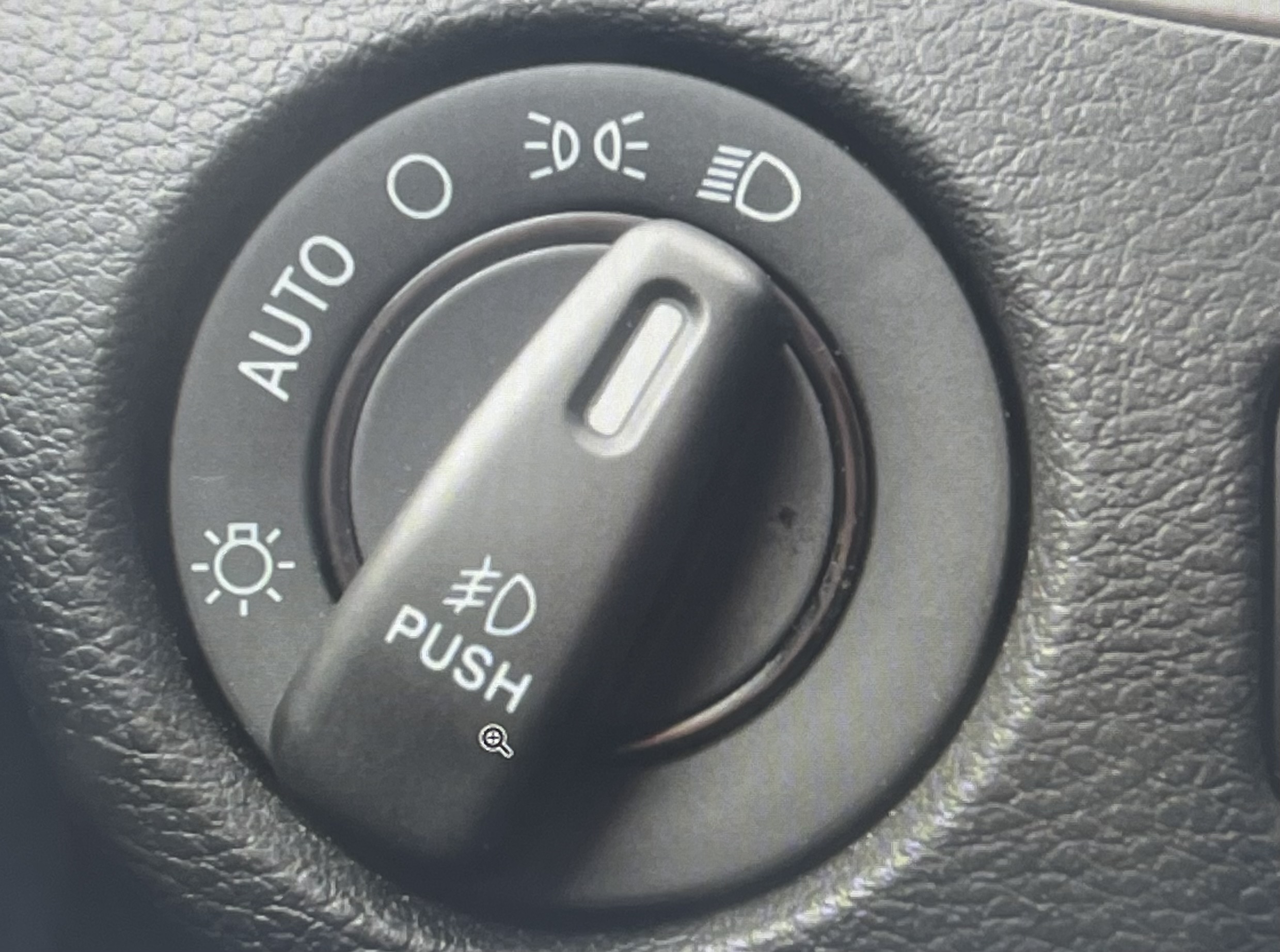 <ul><li><p>Location: left side of instrument panel, on same lever as turn signal, or a separate lever.</p></li><li><p>Use headlights every time you drive—day or night</p></li></ul>