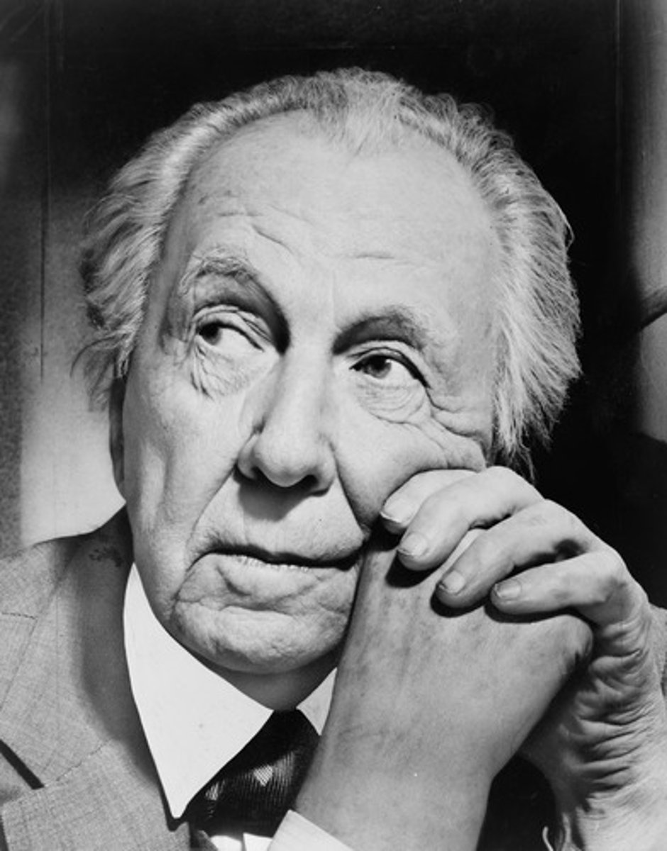 <p>American Modernist Architect, Founder of the Prairie School</p>