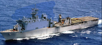<ol><li><p>Visual ID: Solid Block Superstructure</p></li><li><p>Mission: Amphibious Ops with Marines, operates with LCACS</p></li><li><p>Weapons: 2 25 mm Machine Guns, 2 20mm CIWS, 2 RAM missiles, 6 .50 Cal machine guns</p></li><li><p>Crew: 22 officers/350 Enlisted, 402 Marines</p></li></ol><p></p>