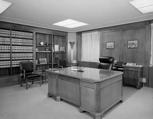 <p>The judges chambers</p>