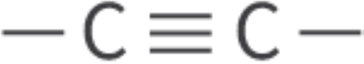 <p>Alkynes</p>