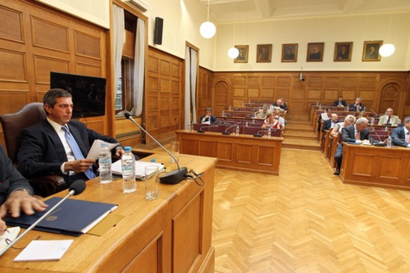 <p>The House Agriculture Committee reviewing a farm bill</p>