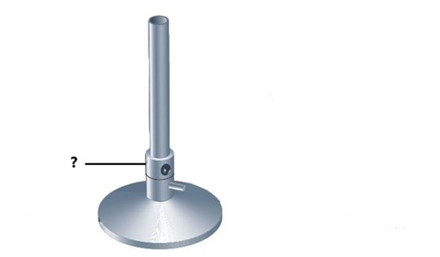 <p>Controls the amount of air entering the barrel.</p>