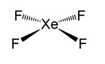 <p><span>XeF₄ </span></p>