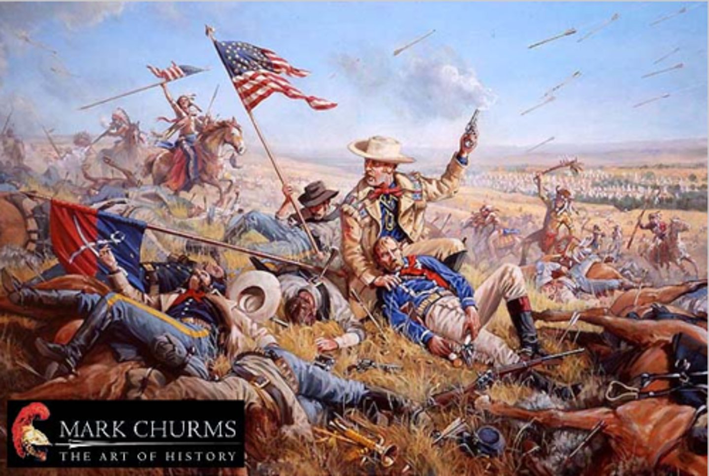 <p>On June 25, 1876, Sitting Bull defeated army troops led by THIS Lt. Colonel at the Battle of the Little Big Horn.</p>