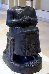 from Girsu (modern Telloh), Iraq
ca. 2100 BCE. 
Diorite