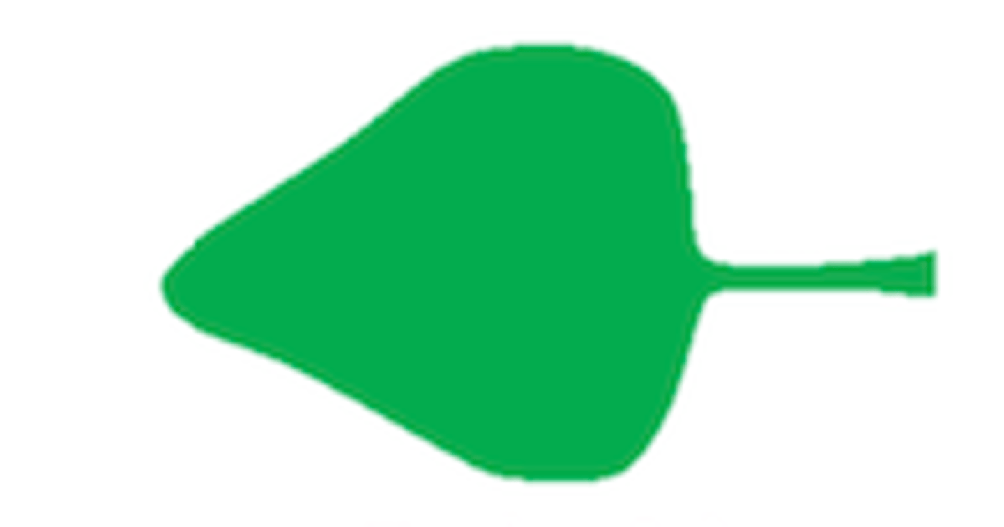 <p>What shape is this leaf?</p>