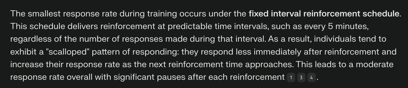 <p>Fixed interval</p>