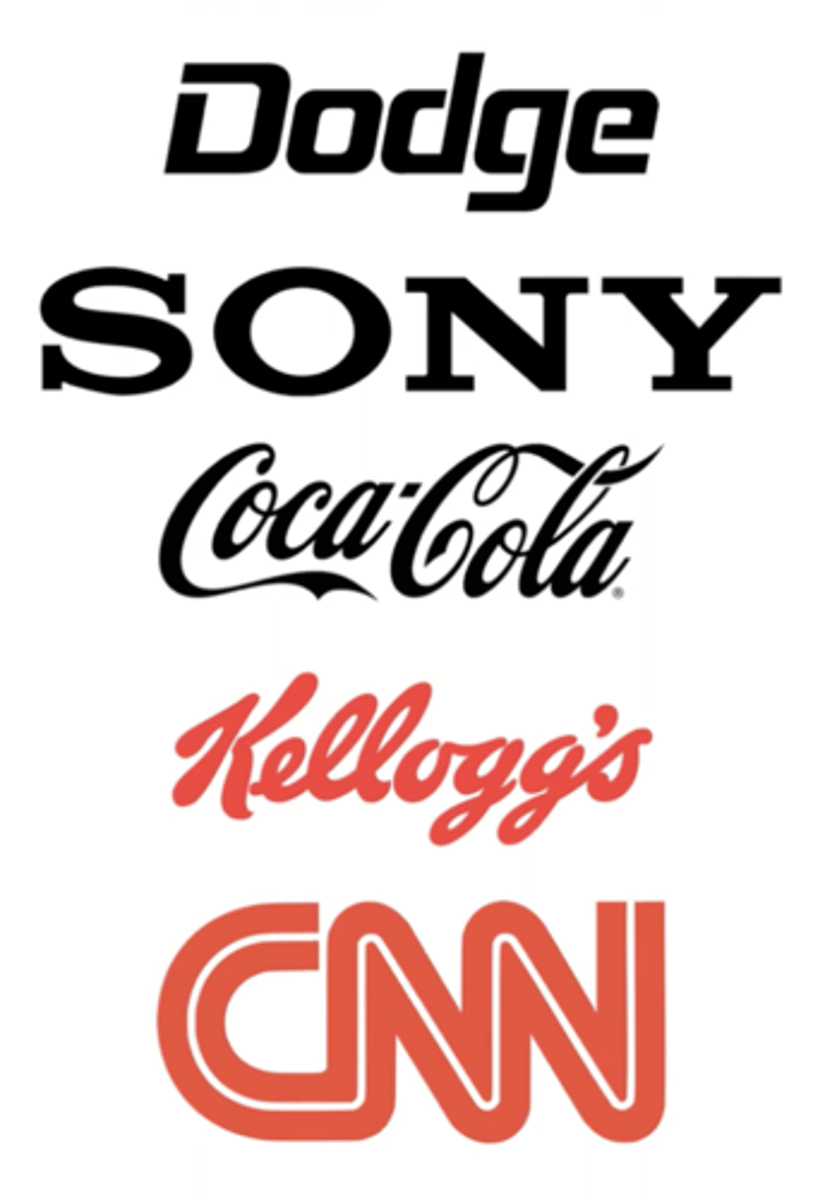 <p>- reproducible graphic element, often including a name, symbol, specified colors</p><p>- should evoke some memory or emotion from the viewer</p>