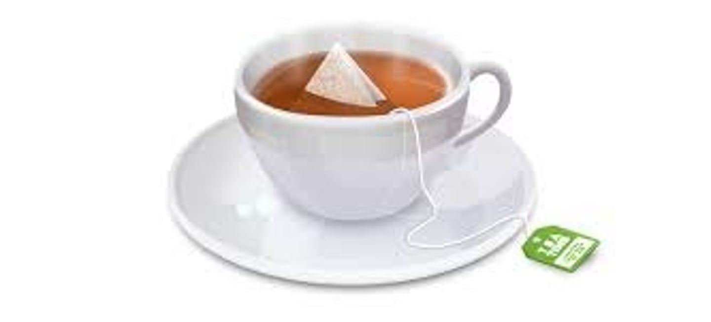 <p>the tea</p>