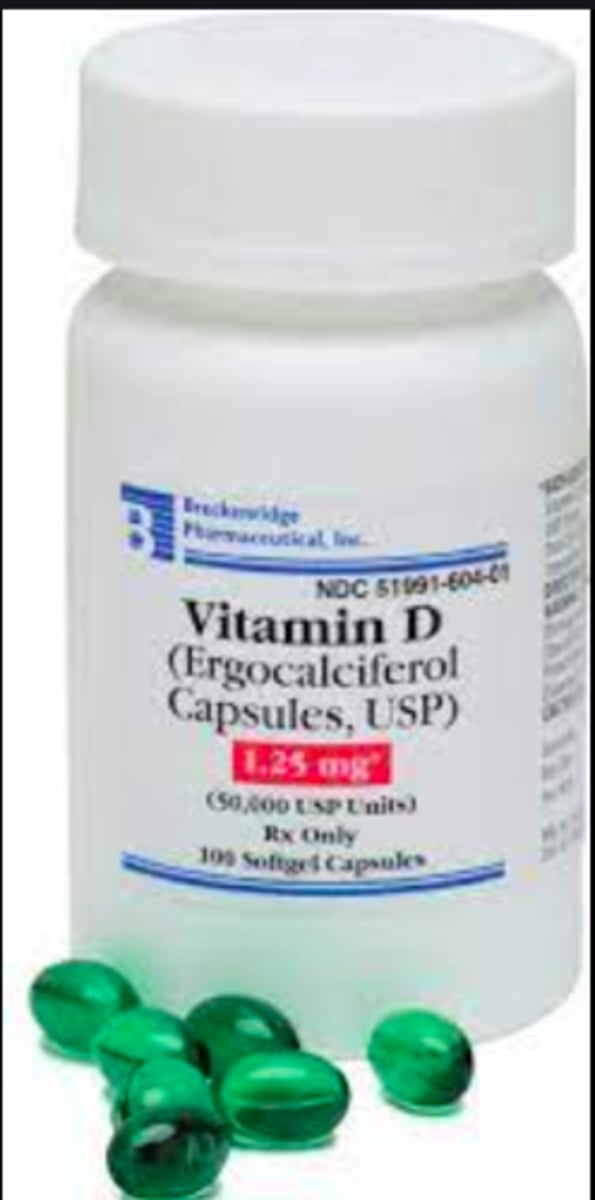 <p>Brand: Drisdol, Calciferol</p><p>Class: Vitamin D analog</p>