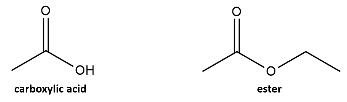 <p>esters</p>