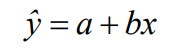 <p>A line of mathematical best fit. Minimizes the deviations (residuals) from the line. Used with bivariate data.</p><ul><li><p>x is independent, the explanatory variable &amp; y is dependent, the response variable</p></li></ul><p></p>