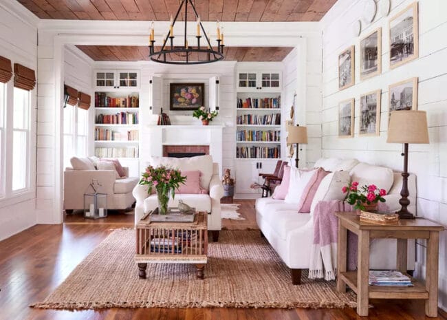 <p>the living room</p>