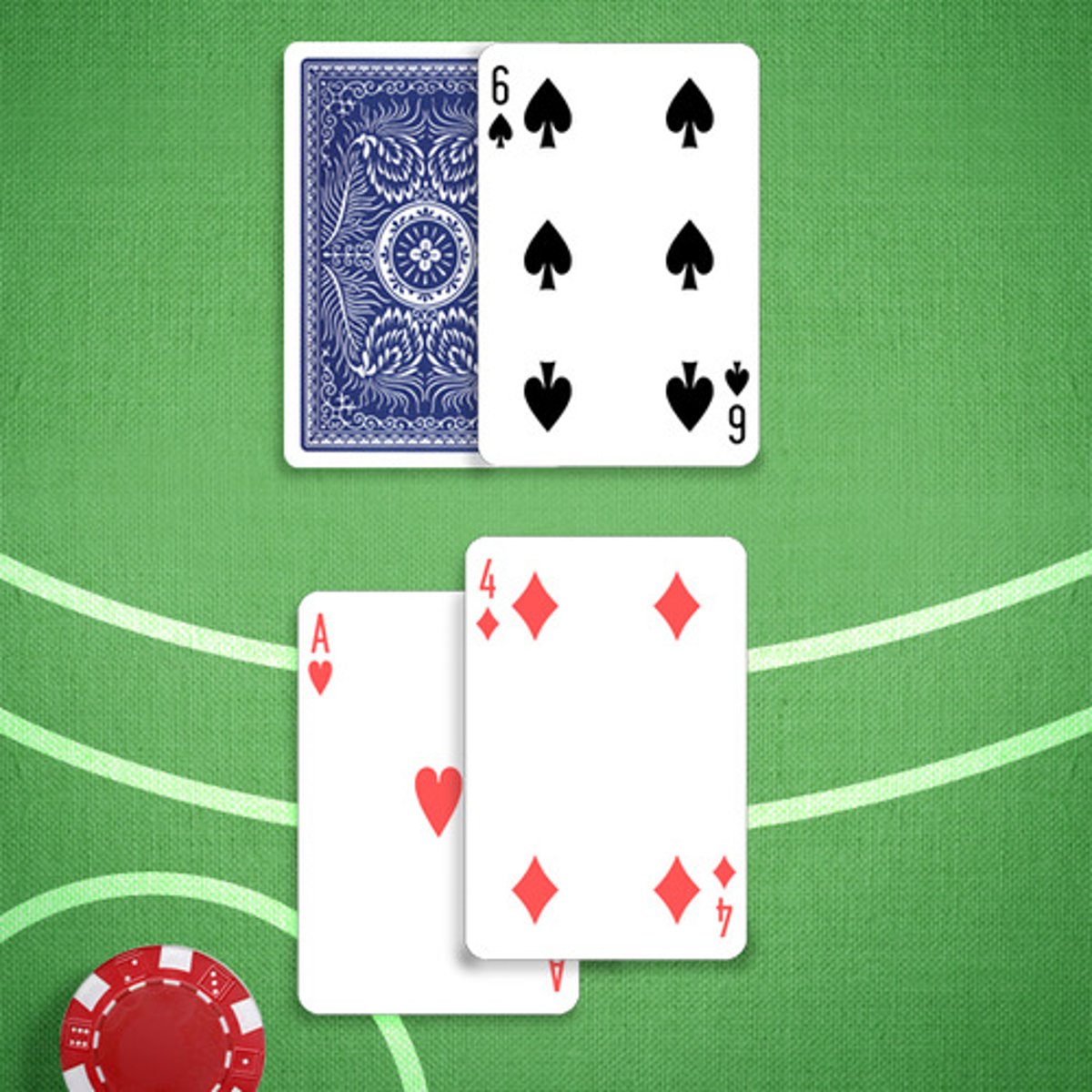 <p>You: 15</p><p>Dealer's Upcard: 6</p>