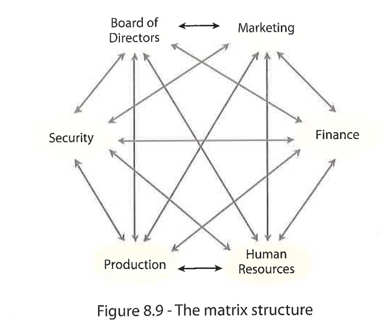 <p>Matrix structure</p>