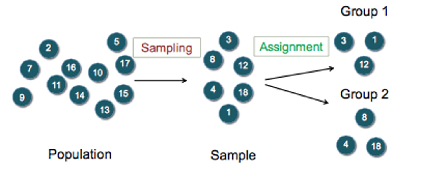 <p>It helps ensure that the experimental and control groups are comparable, reducing bias.</p>