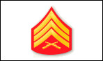 3 chevrons with cross rifles