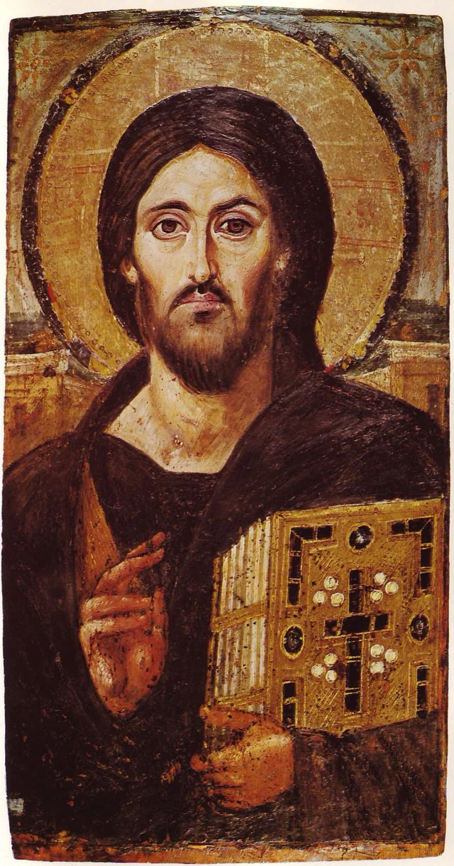 <p><em>Christ Pantocrator </em>(*Asymmetric face) (MA)</p>