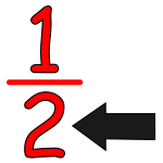 <p>the bottom number in a fraction </p>