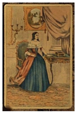 <p>Name the film this image of a card is from.</p><p>a. Barbie b. The Princess Bride c. Breathless d. The Brothers Karamazov e. Cleo from 5 to 7</p>