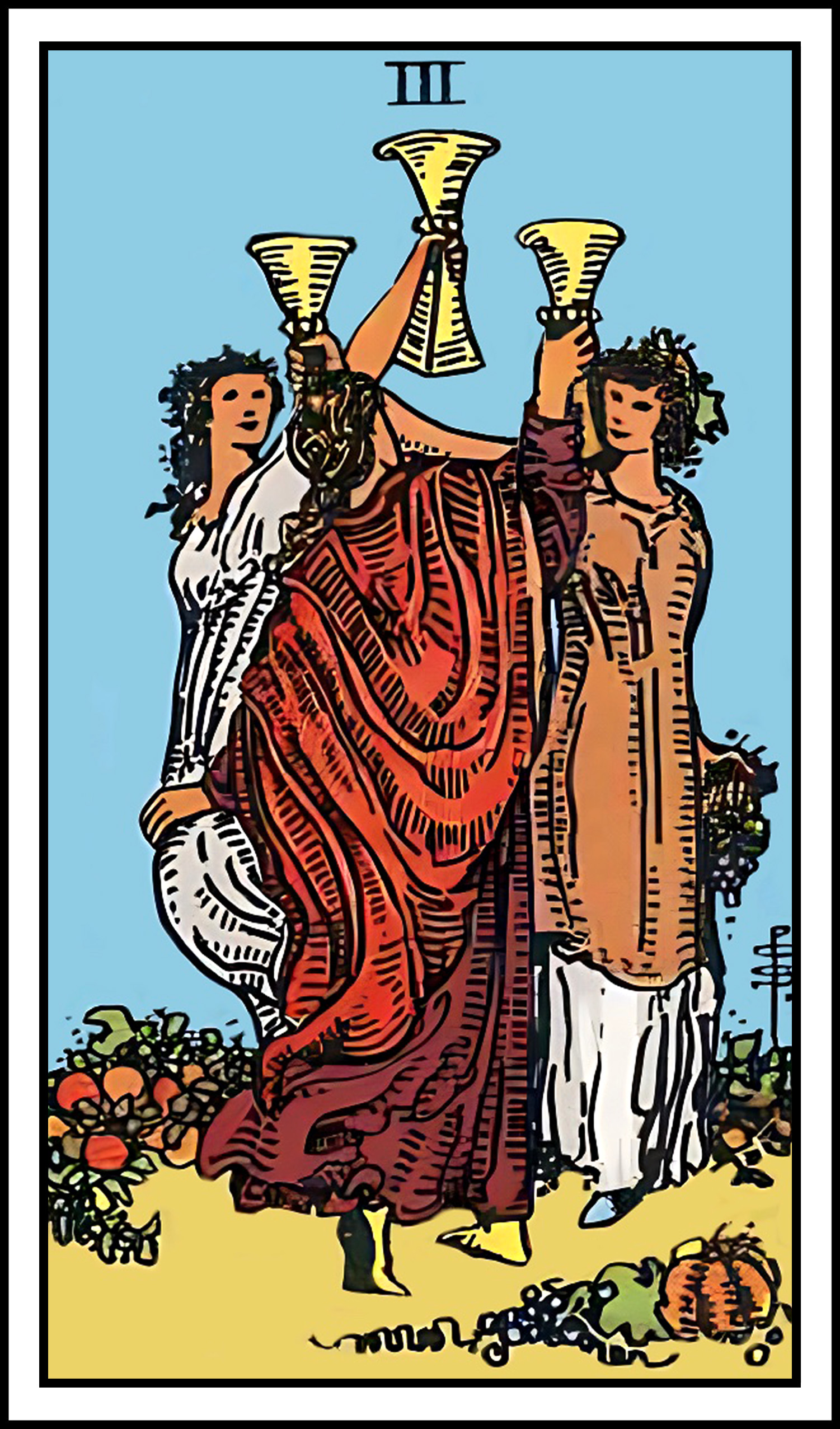 <p>3 of cups</p>