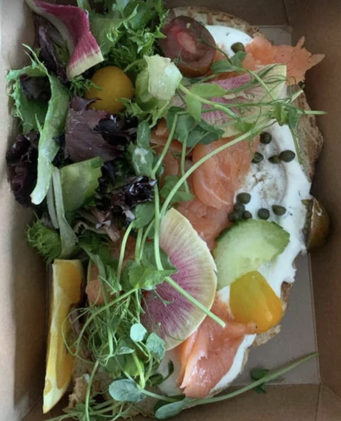 <ol start="2"><li><p>PublicUs Toasts / Brekkie Bar: Smoked Salmon Toast $15</p></li></ol><p></p>