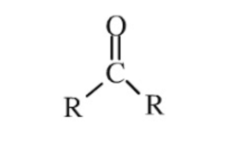 <p>Functional group with a double bond between carbon and oxygen</p>