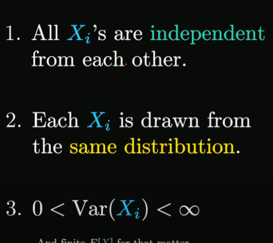 <p>If you take a large number of random samples from any population (regardless of the original distribution), the average (mean)  of those samples will tend to follow a normal distribution, as long as the sample size is large enough</p>