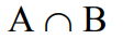 <p>A and B, happening in the middle of A and B.</p>