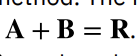 <p>involves drawing vectors on a graph and adding them using the head-to-tail method.</p>
