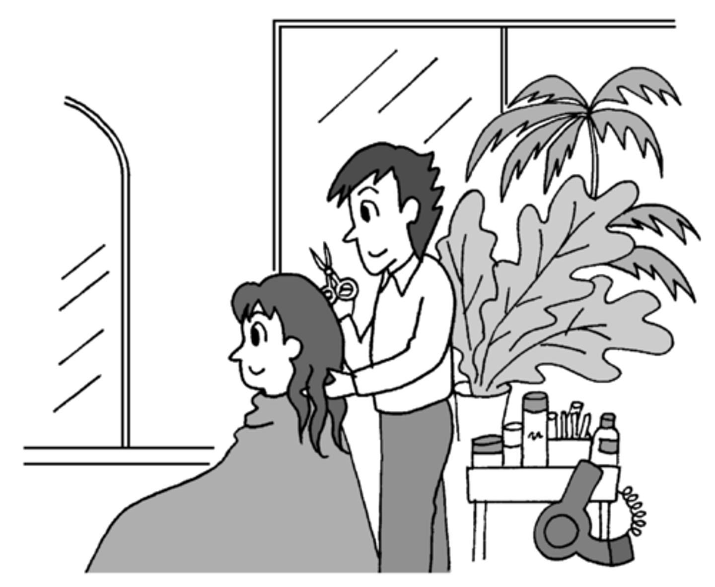 <p>beauty parlor</p>