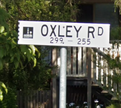<p>Which city council is this street sign unique to?</p>