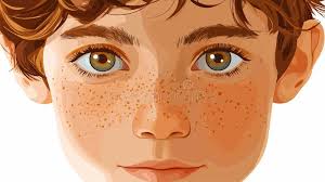 <p>She has <strong>cute freckles</strong> <span style="color: red;">on</span> her cheeks</p>
