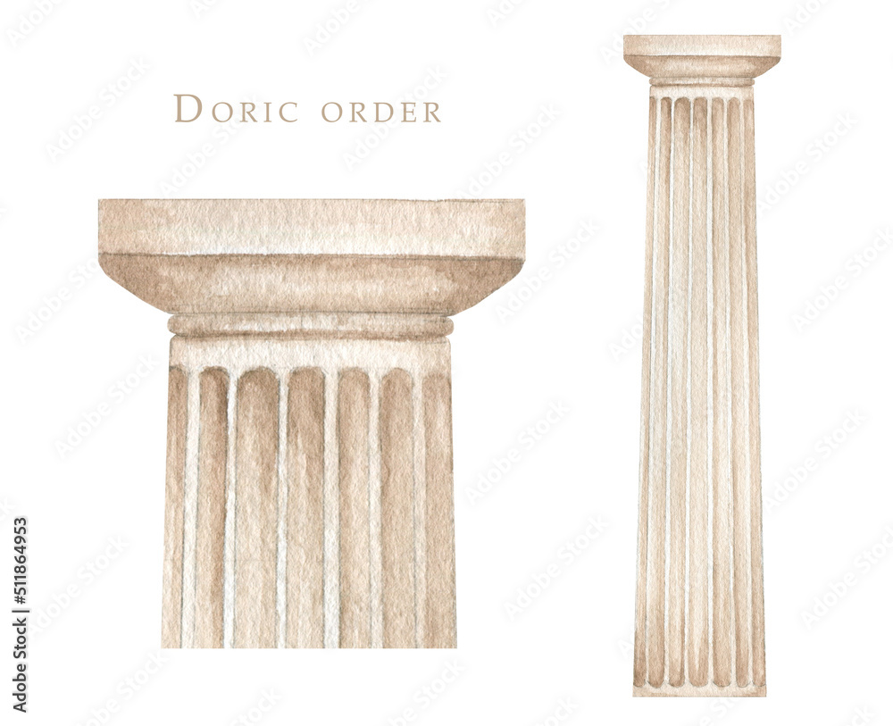 <p><span style="background-color: transparent;"><span>Plain capital, no base, triglyphs and metopes.</span></span></p>