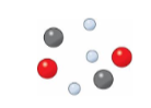 <p>The smallest units of matter.</p>