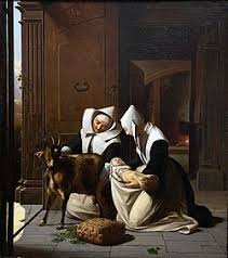 <p>an infant found after being abandoned by its parents.</p>