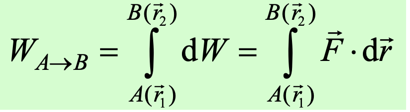<p>Účinek síly po nějaké trajektorii</p>