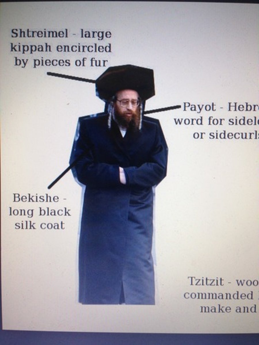 <p>long black silk coat</p>