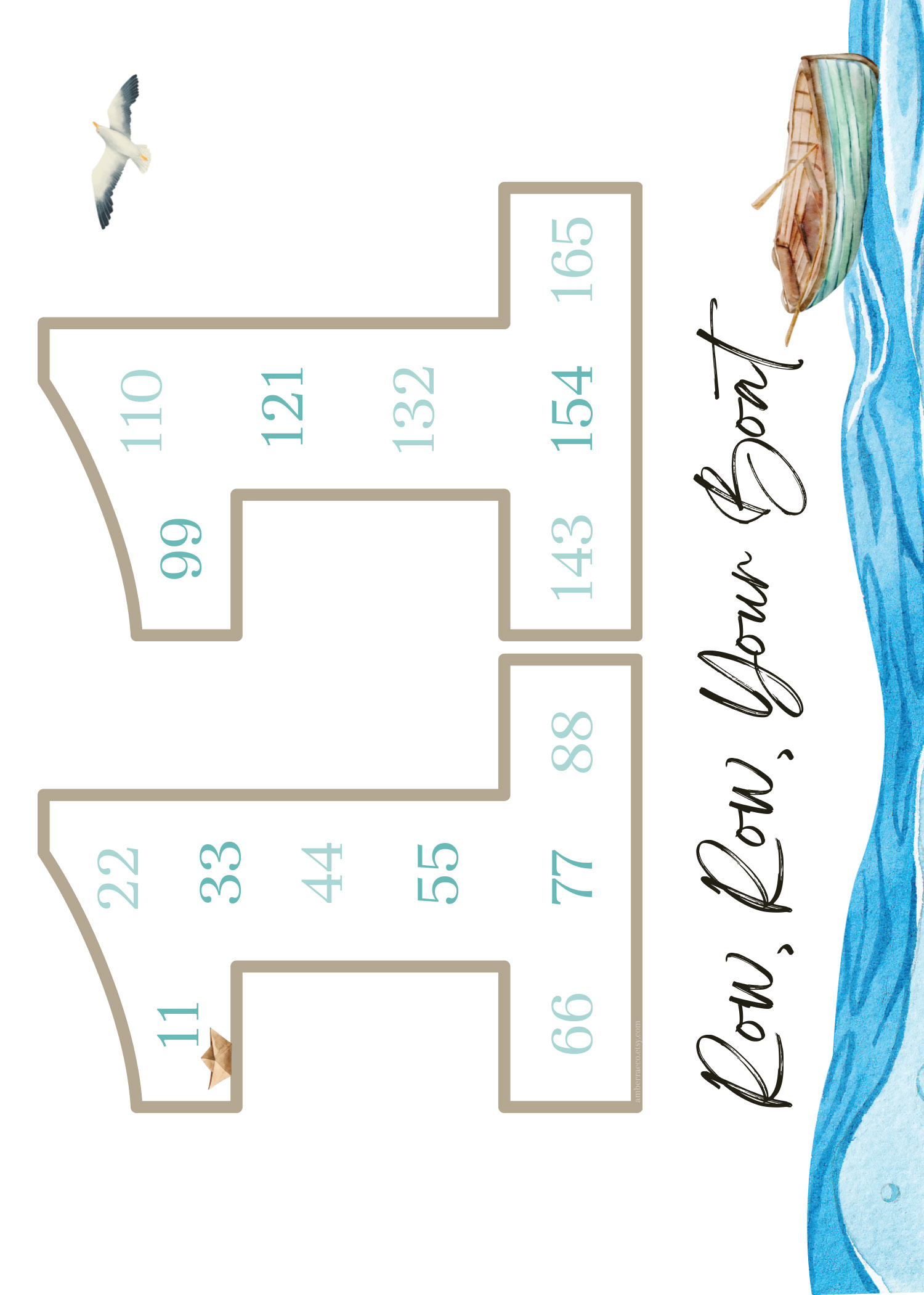 <p>11, 22, 33, 44, 55, 66, 77, 88, 99, 110, 121, 132, 143, 154, 165</p>