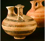 <p>Named because the handles are shaped like a horses saddle stirrup</p>