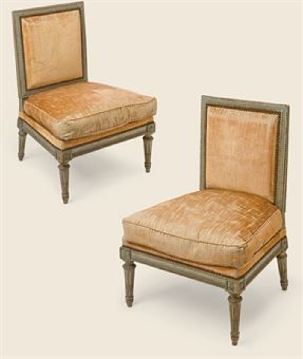 <p>French Neoclassic</p><p>or Nanny Chair; enabled people to get closer to the fireplace</p>