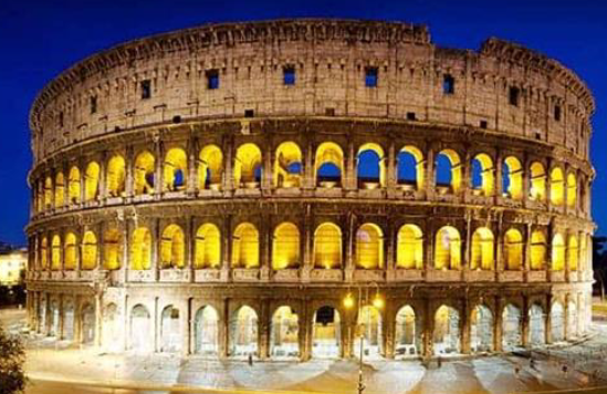<ul><li><p>Roman Arts</p></li><li><p>Notable Roman Architecture</p></li><li><p>Famous amphitheater was built an area of 189 by 159 meters, making it the largest of its time. </p></li><li><p>The said monument, began during the reign of Emperor Vespasian in 72 AD. </p></li><li><p>By the time it was finished by his son Titus in 80 AD</p></li></ul><p></p>