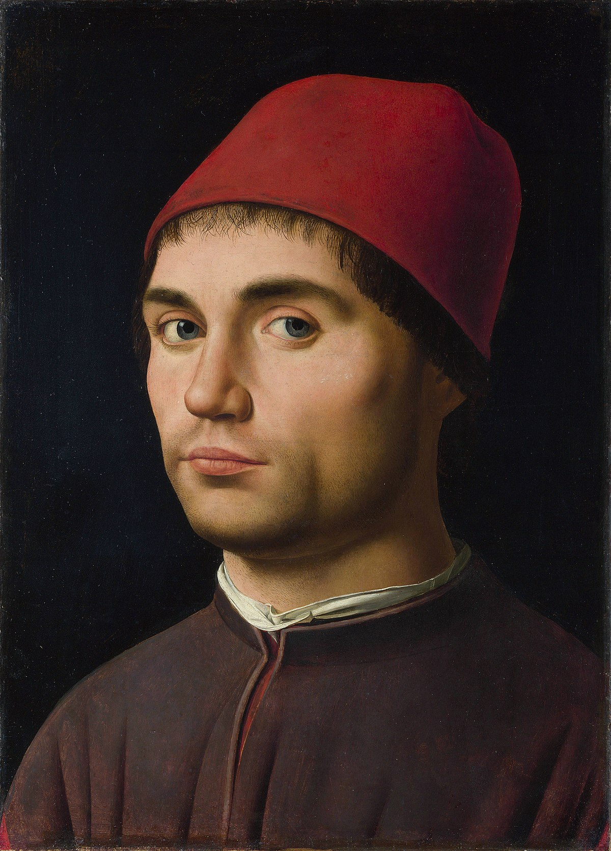 Self Portrait (?), 1430. Antonello da Messina