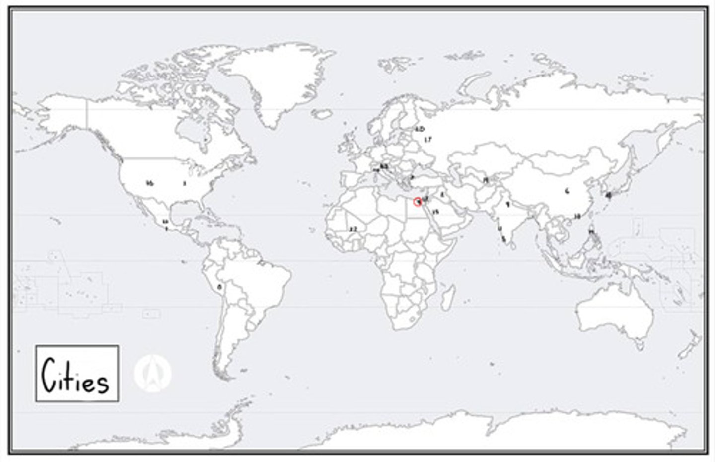 <p>What is #4? (cities)</p>