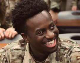 <p>Cadet Lieutenant Colonel Daniel Manson</p>