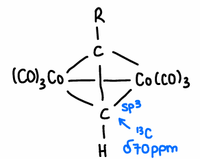 <p>Binds to the alkyne.</p><p>Forms an sp<sup>3</sup> hybridised carbon.</p>